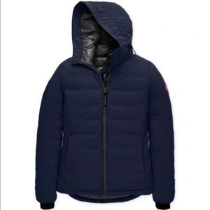 Canada goose hooded puffer jacket